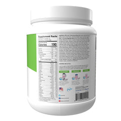 Side view of Lean1 Strawberry 15-serving tub