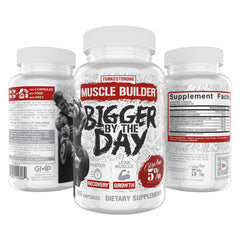 Athlete using a performance supplement for lean muscle gains