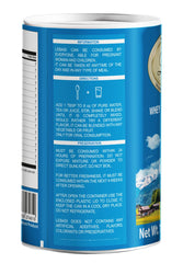 LEBASI Lactoserum label close-up highlighting nutrient-dense Swiss formula