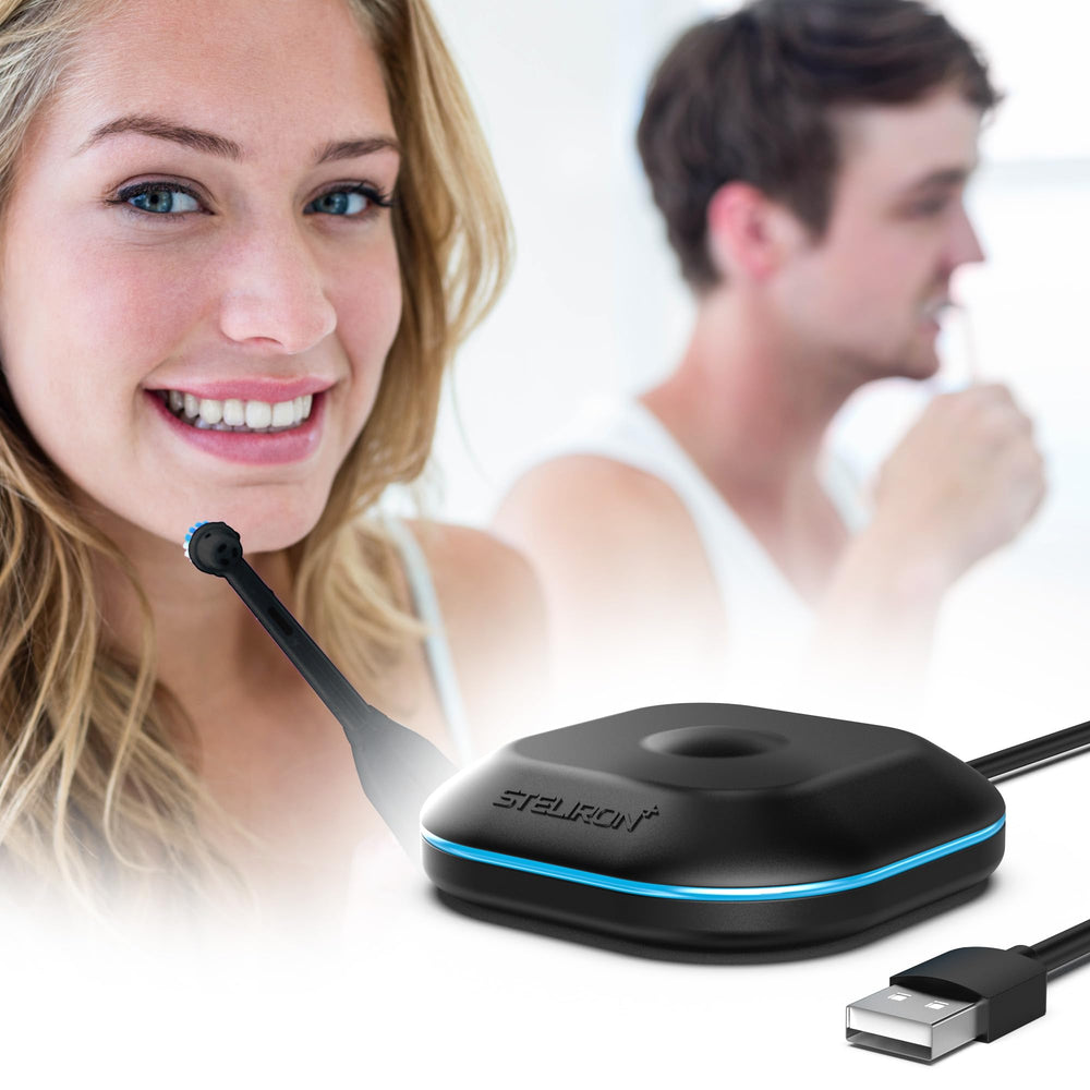 LED indicator on the charging base for OralB iO magnetic charger
