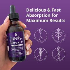 Label highlighting organic immune support