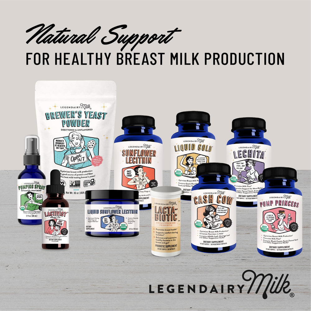 Legendairy Milk Lacta-Biotic packaging on a clean surface