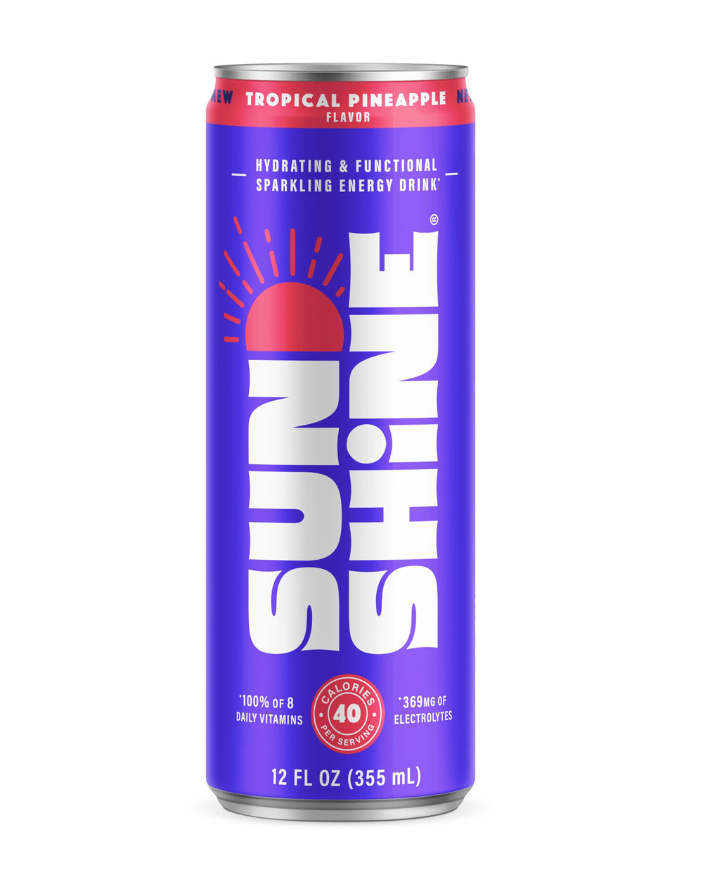Legendary Sunshine 360mg-electrolytes nutrition-panel focuses on hydration and daily wellness support.