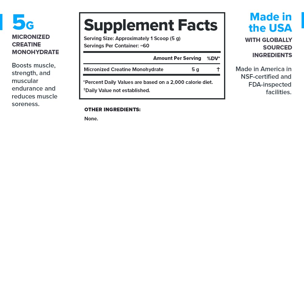 Legion Creatine micronized powder close-up