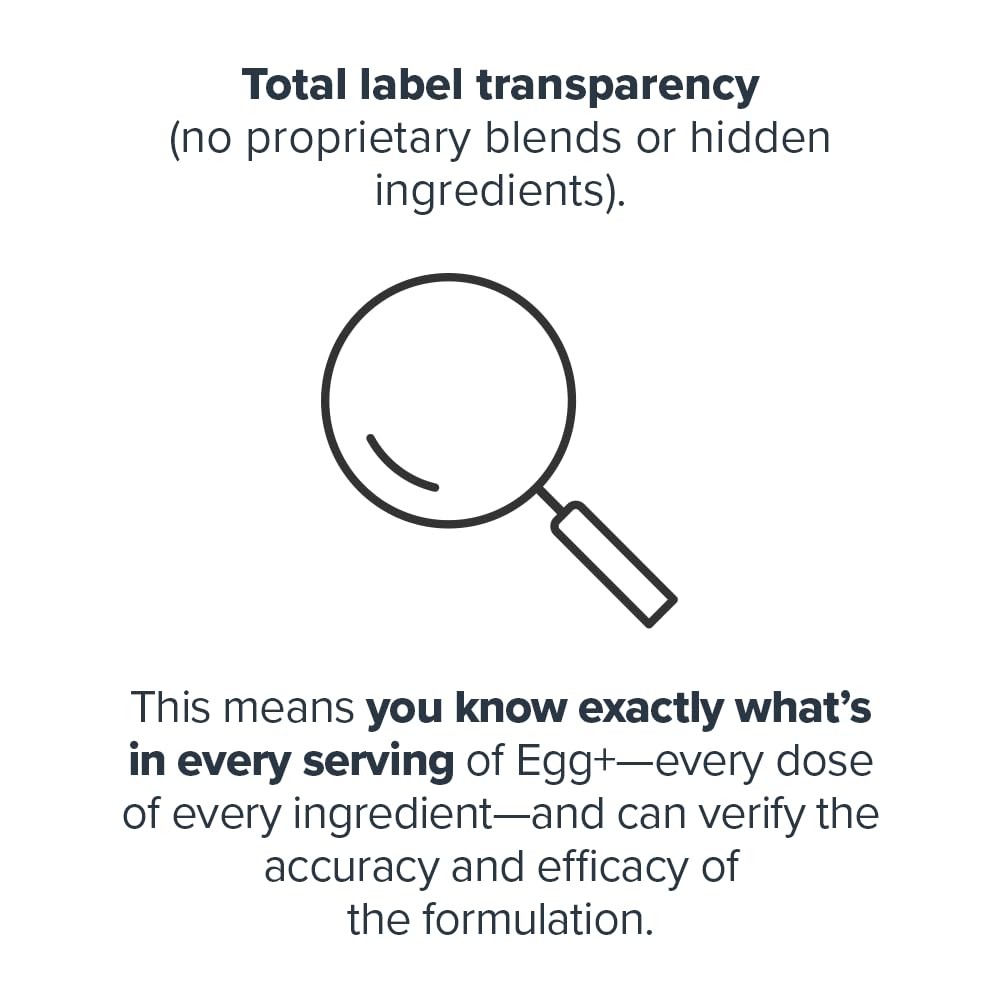 LEGION Egg+ dried-egg-white closeup highlights pure powder and clean label