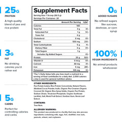 LEGION Plant+ Chocolate bag label shows clean, transparent ingredients.