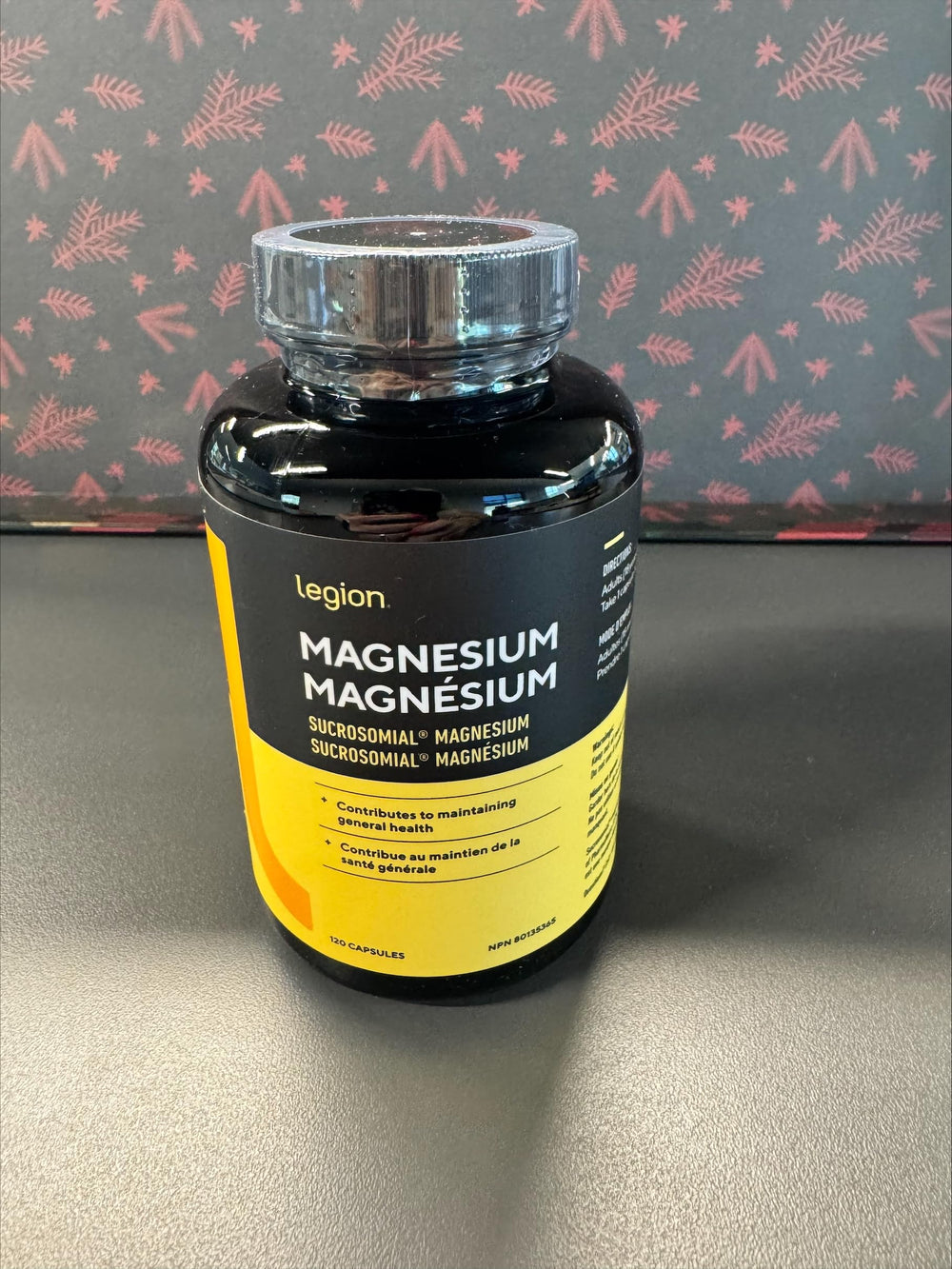 Packaging highlights athletic performance support