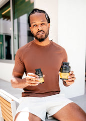 Transparent label displaying magnesium content per serving