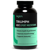 Legion Triumph Men’s Sport Vitamin bottle – front view
