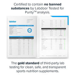 Transparent ingredient list on Triumph men’s multivitamin label