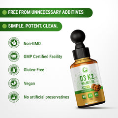 Immune support concept with vitamin D3 and K2