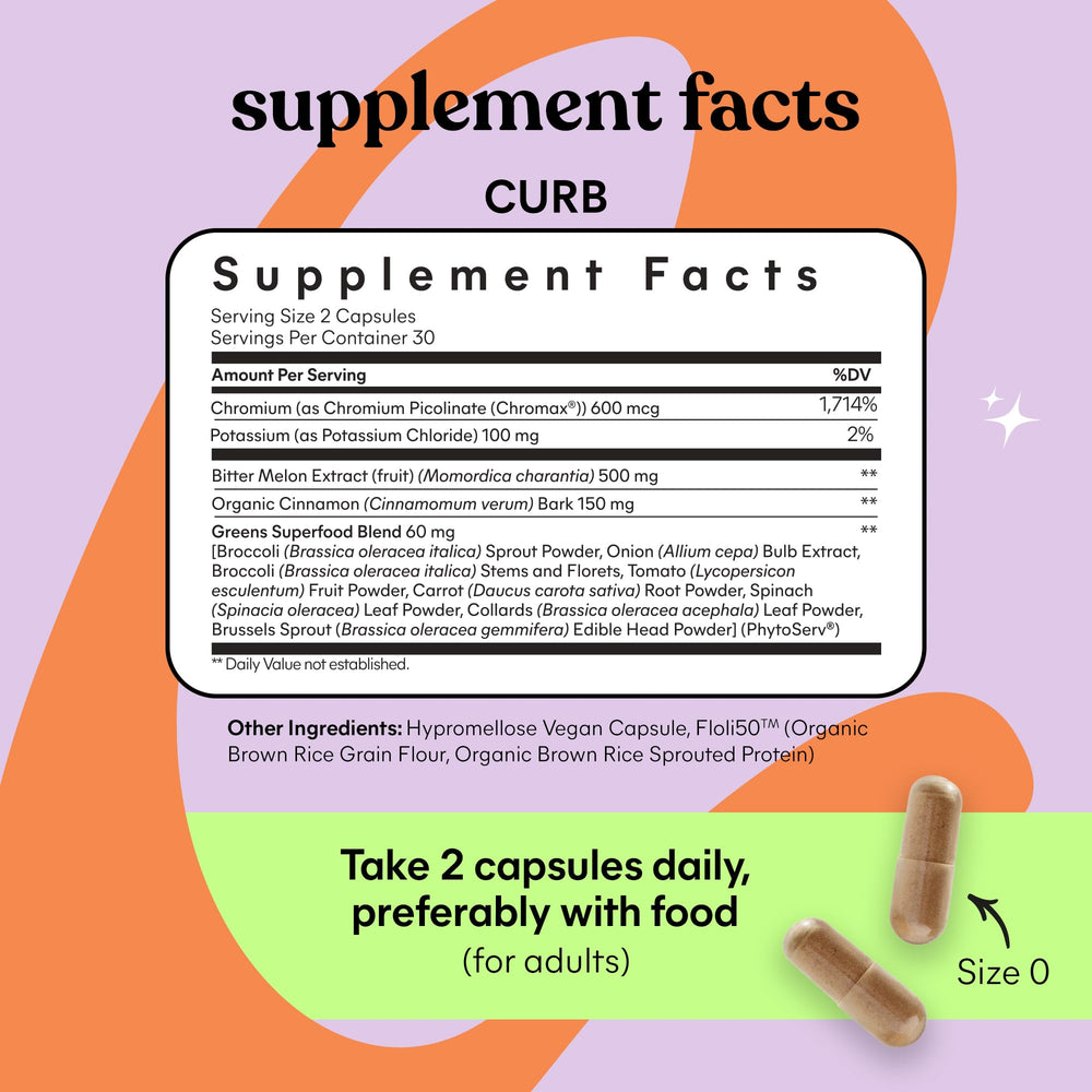 Bitter melon and Ceylon cinnamon ingredients illustration
