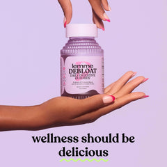 Box packaging with 60 gummies