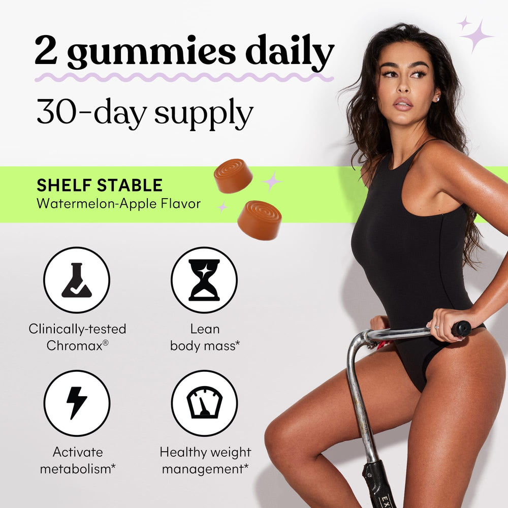 Ginger root and natural ingredients beside gummies