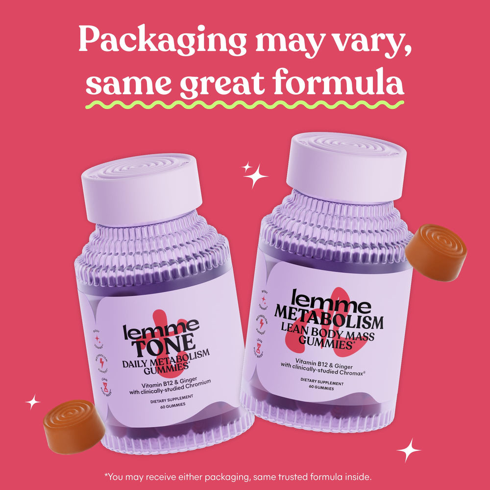 Lemme open bottle with gummies spilling, demonstrating daily serving convenience