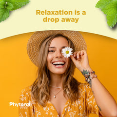 Illustration of lemon balm leaves