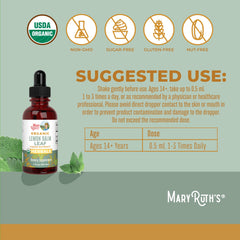 Dropper dispensing lemon balm liquid extract