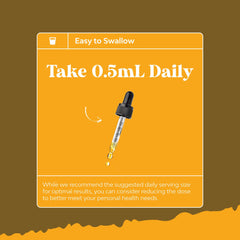 Mood and relaxation concept with lemon balm tincture