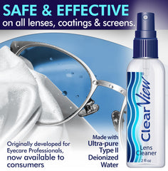 8 oz lens cleaner spray bottle