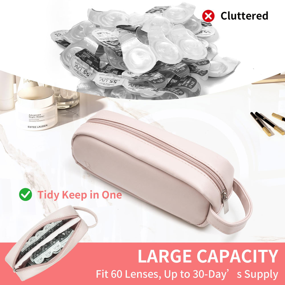 Durable PU leather travel case with dust and waterproof protection