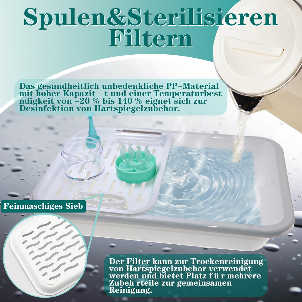 Lens remover tool included with the tray