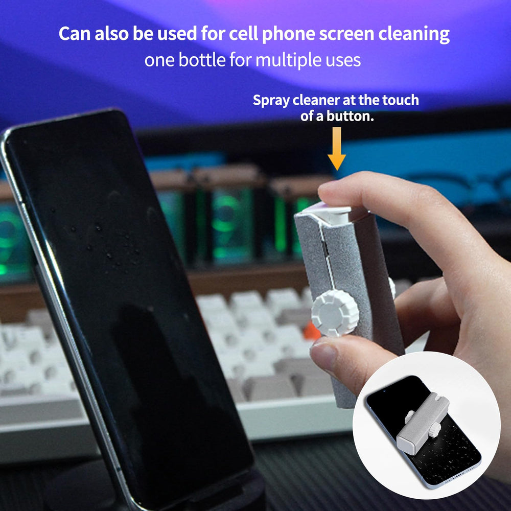 Safe for all lenses with microfiber cleaning pad