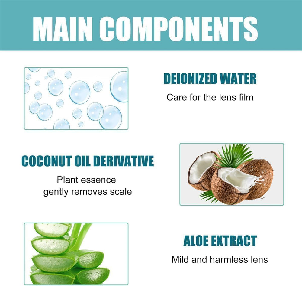 Pocket-sized 100ml cleaning spray with travel case