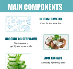 Pocket-sized 100ml cleaning spray with travel case