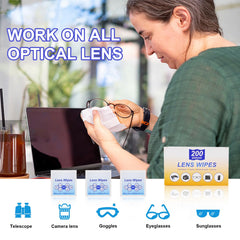 200-piece lens eraser kit packaging
