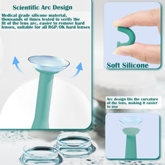 RGP lens plunger remover for hard lenses