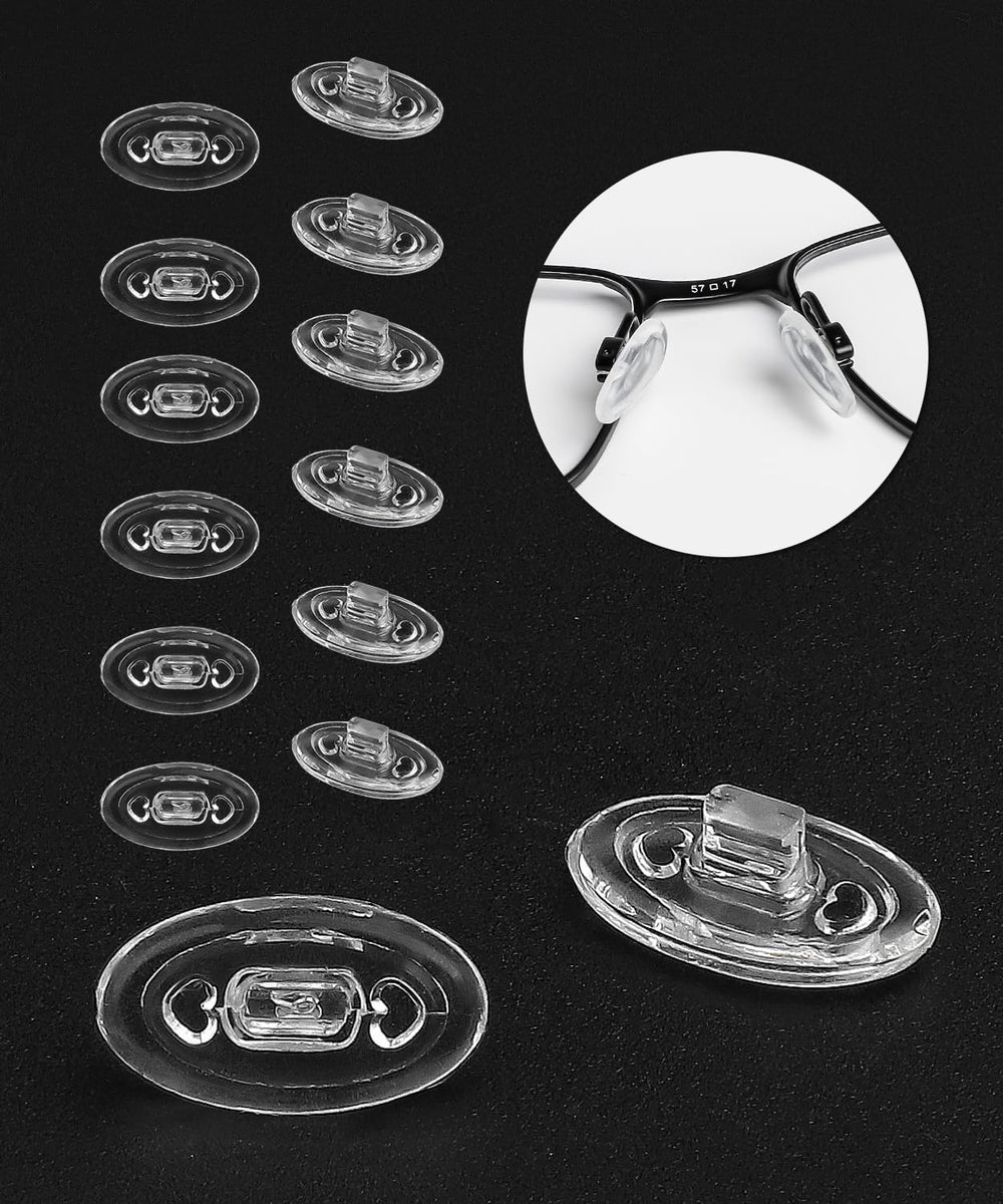 Six-pack silicone nose pads for Oakley Crosshair and related frames by LenzProse