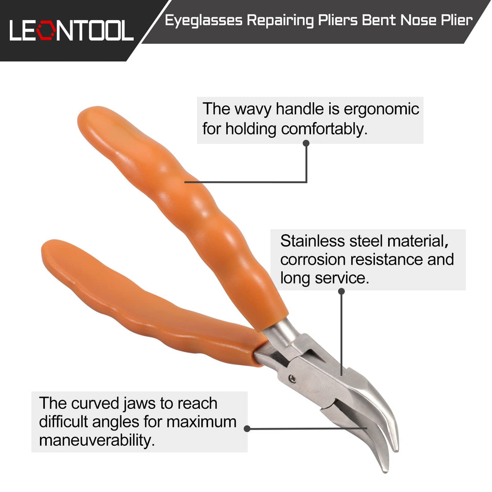 Pliers with adjustable limit screw for one-handed operation