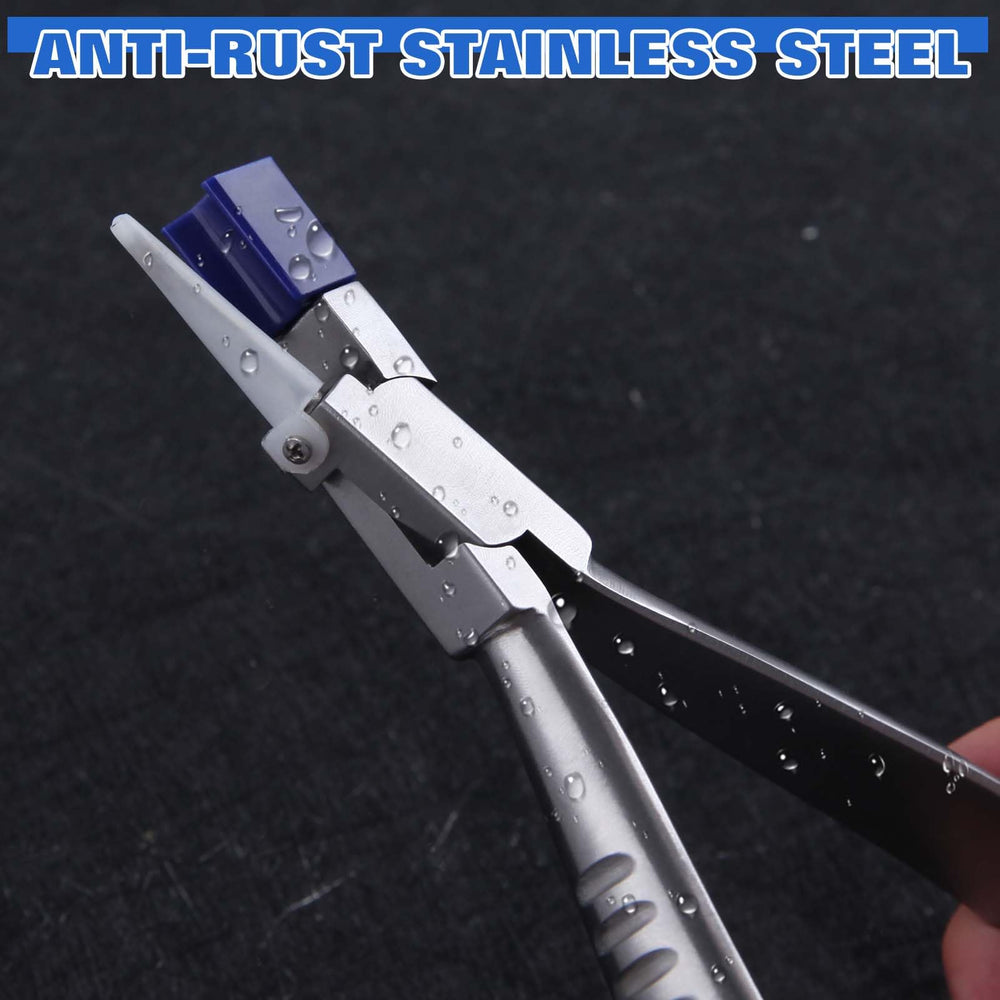 Self-return spring enabling one-handed use