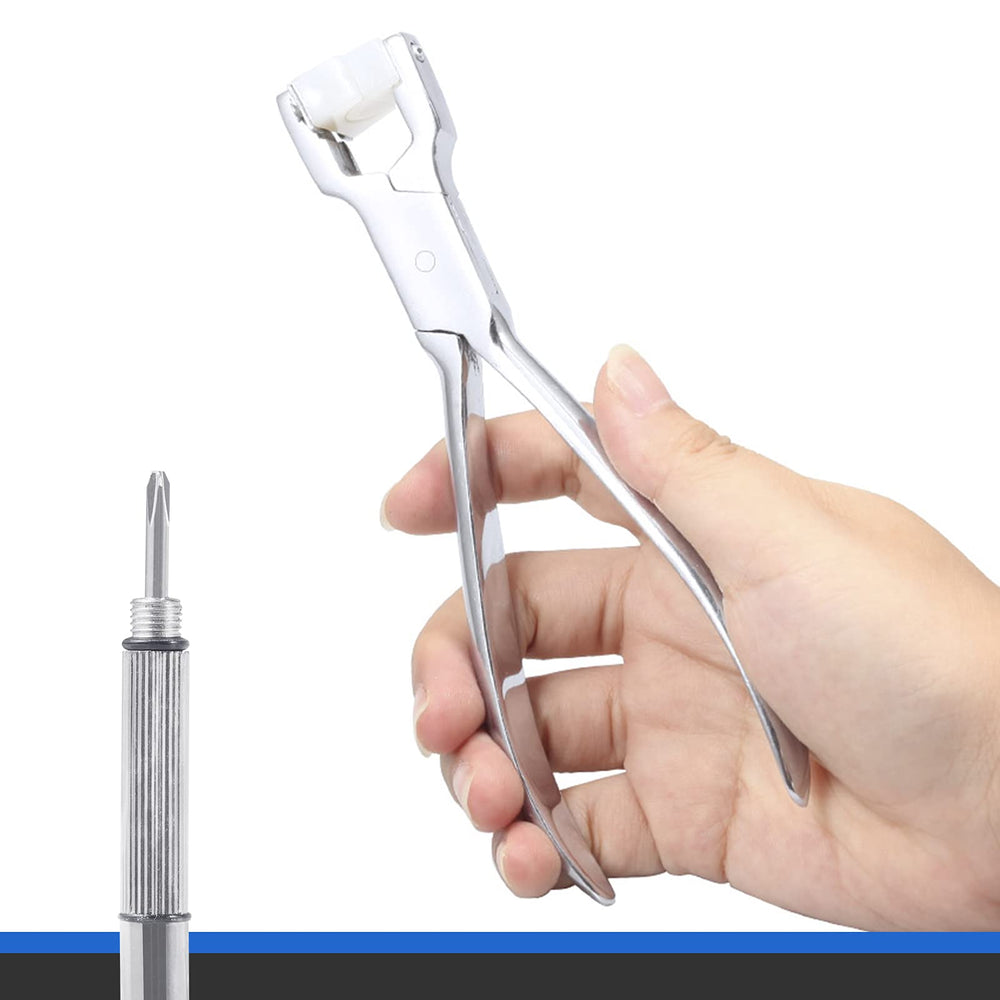 Stainless steel eyeglasses repair pliers rust-free
