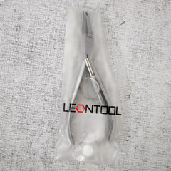 LEONTOOL eyeglasses repair tool in use for nose pad adjustments