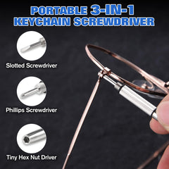 Package components including pliers, jaws, and screwdriver