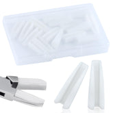 LEONTOOL 8-pack replacement nylon jaws for eyeglasses frame pliers