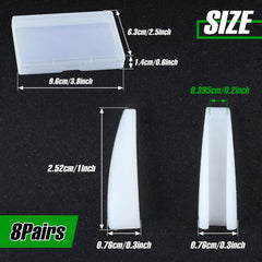 Nylon jaws set with portable storage case