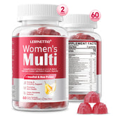 Front view of Lerinettia 50+ Women’s Multivitamins 120-count bottle