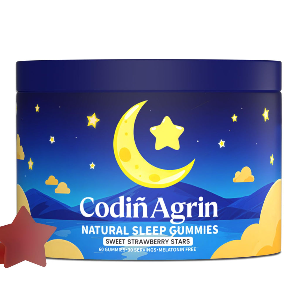 Bottle of Let Me Sleep Gummies – natural sleep support for adults, 60 count