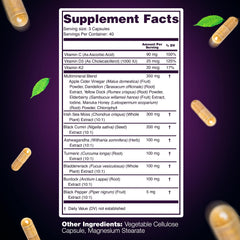 Ashwagandha blend with sea moss and botanicals