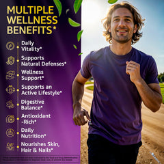 LetaGreen black seed oil capsules beside sea moss