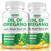 Letollhold Organic Oil of Oregano with Black Seed Oil bottle - 400 softgels