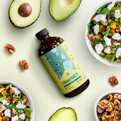 Non-GMO LevelUp MCT Oil ingredients label