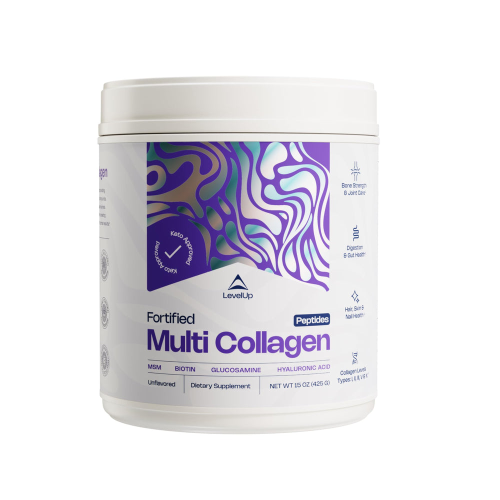 LevelUp Multi Collagen bottle front view