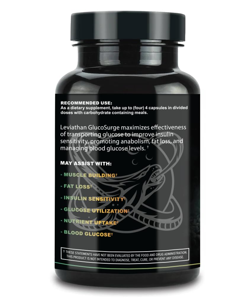 Ingredients including chromium, cinnamon bark extract and alpha-lipoic acid