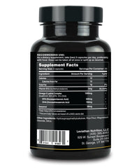 Third-party tested, CGMP USA facility label on bottle