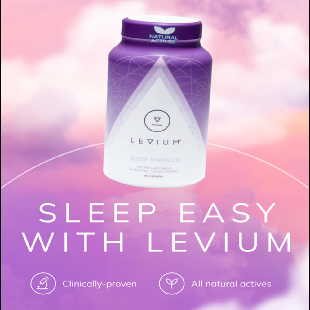 Vegan and gluten-free labeling for Levium Sleep Formula