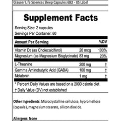 Testimonials card for Levium Sleep Formula