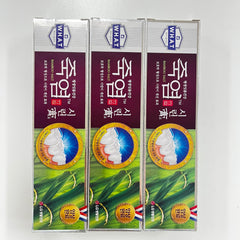 Shiringo Bamboo Salt Toothpaste for sensitive teeth packaging and tube